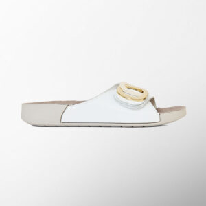 Ортопедични обувки | Дамски ортопедични чехли Positano Бял - Suave | Ортотех