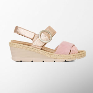 Ортопедични обувки | Дамски ортопедични сандали Venice Пудра - Suave | Ортотех